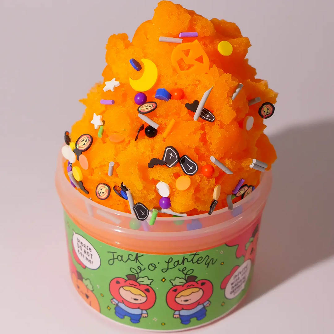 Jack O Lantern Halloween Costume Slime Toy