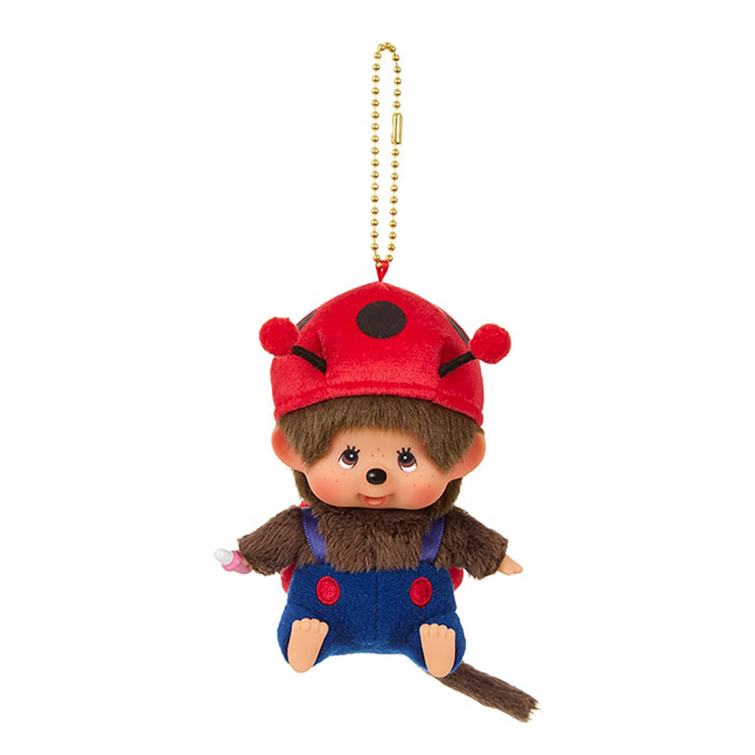 Official Monchhichi Lady Bug Keychain