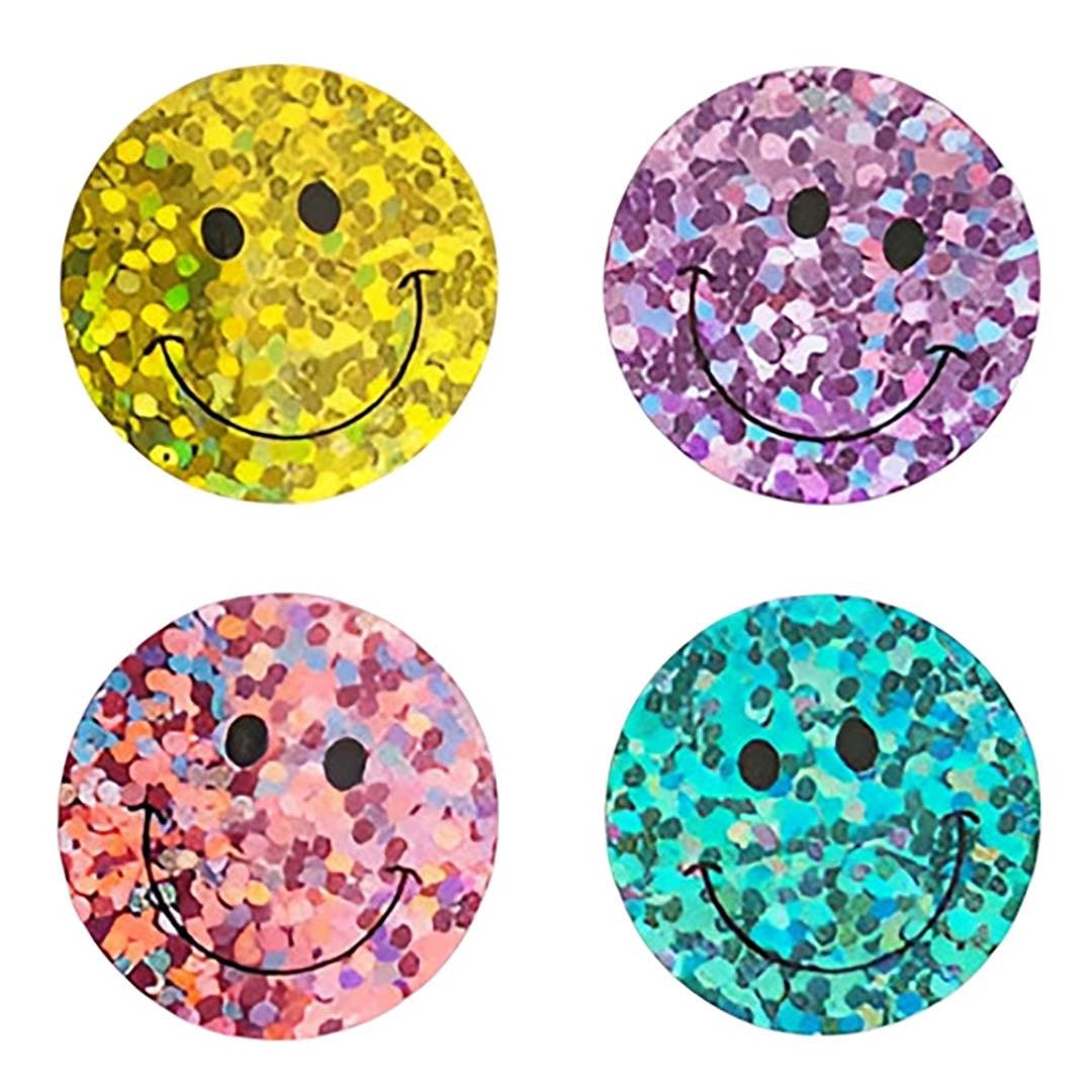 Sparkle Happy Face Fun Stickers