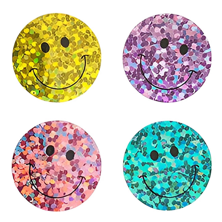 Sparkle Happy Face Fun Stickers