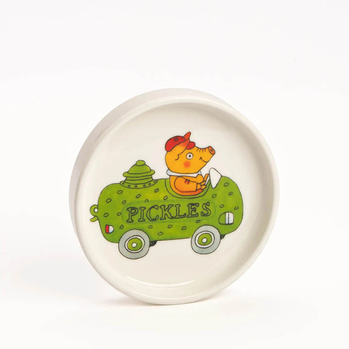 Richard Scarry PickleCar Round Trinket Dish