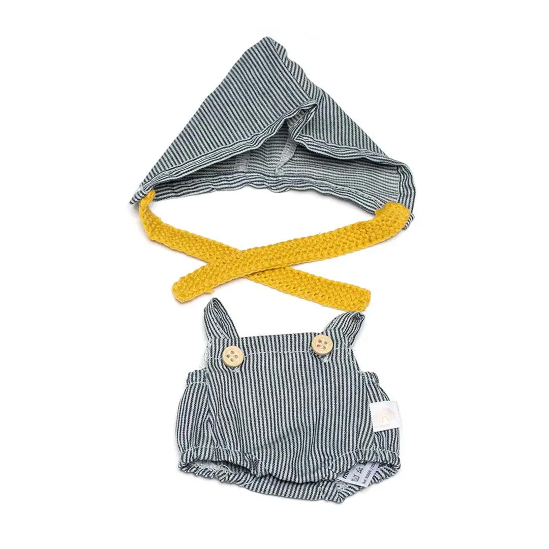 Doll Clothing: Sea Boy Striped Set 8 1/4"