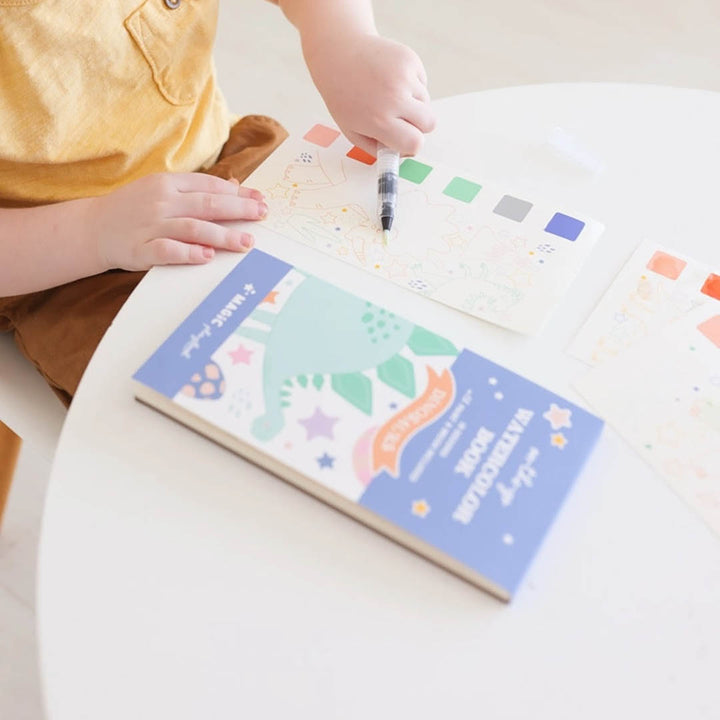 Dinosaur Watercolor Book