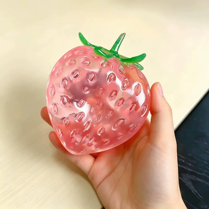 Coconut Oil Strawberry Squishy
