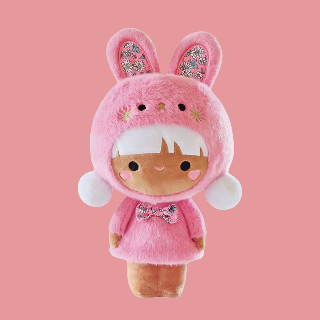 Pascale Stuffed Plush Doll - Raspberry Sorbet Edition