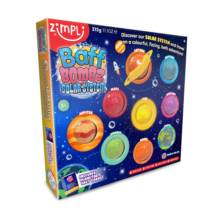 Solar System Bath Bombs