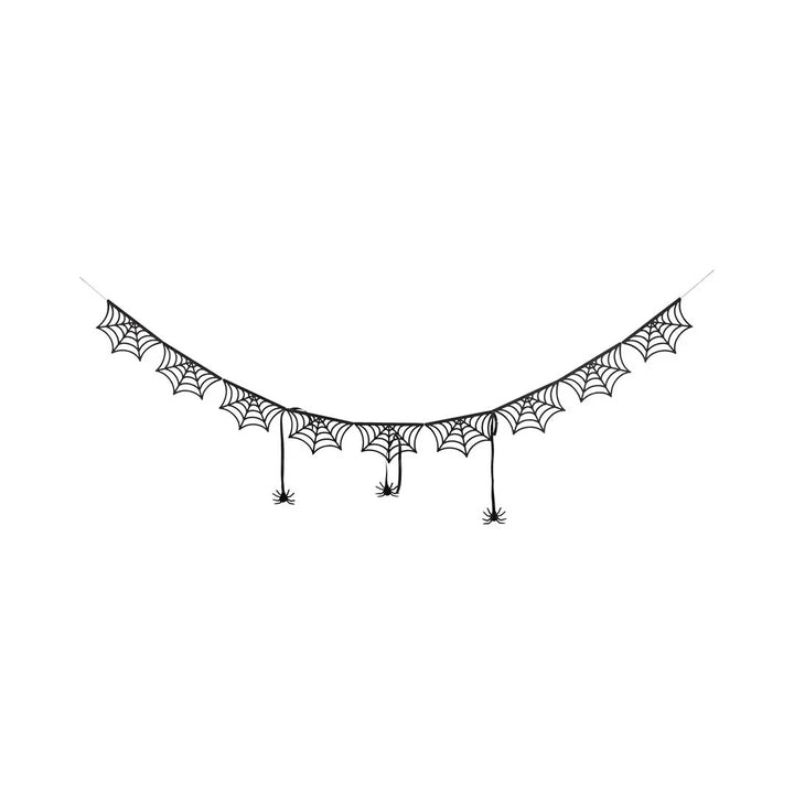 NEW Spider Web Bunting Banner