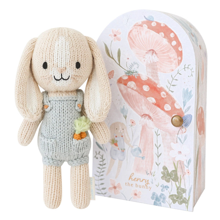 Tiny Henry the Bunny Knit Doll
