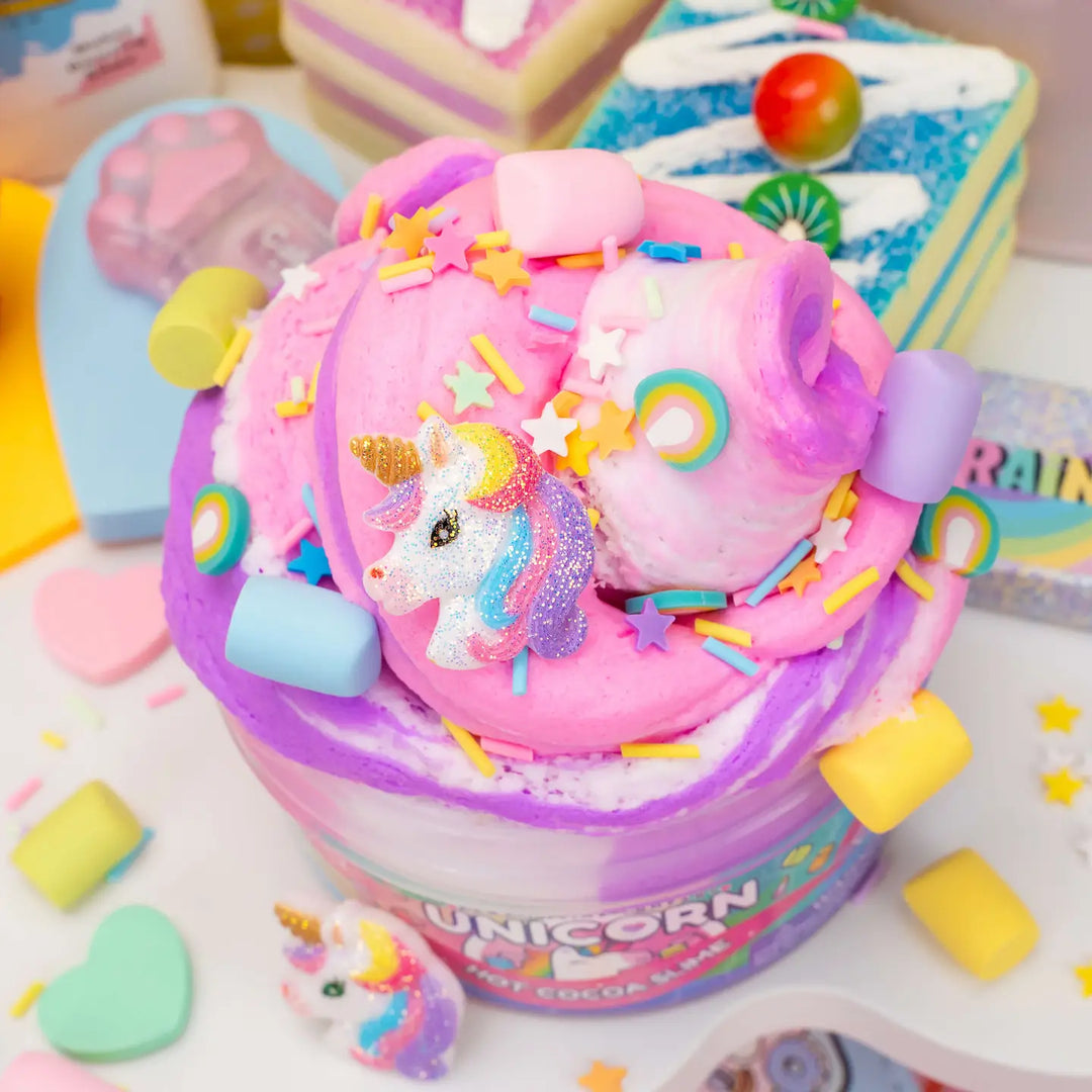 NEW Unicorn Hot Cocoa Butter Slime