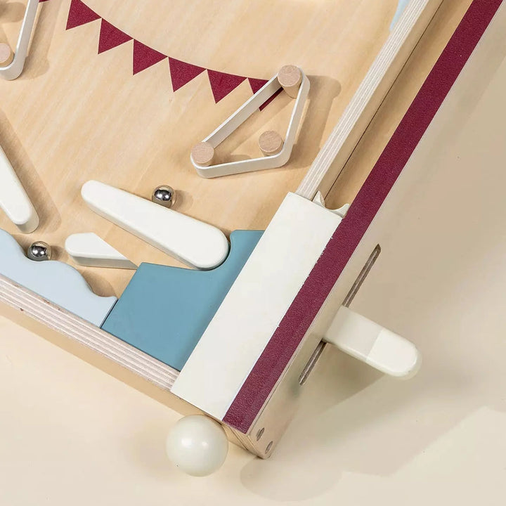 Wooden Play Pinball Machine