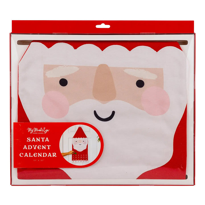 Santa Canvas Advent Calendar