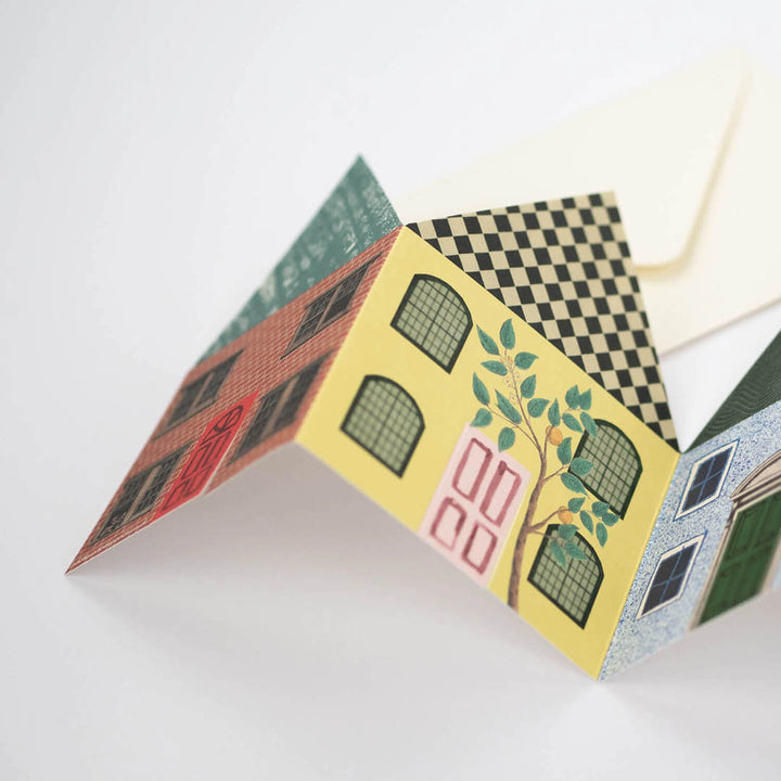 Greeting Card - House Concertina