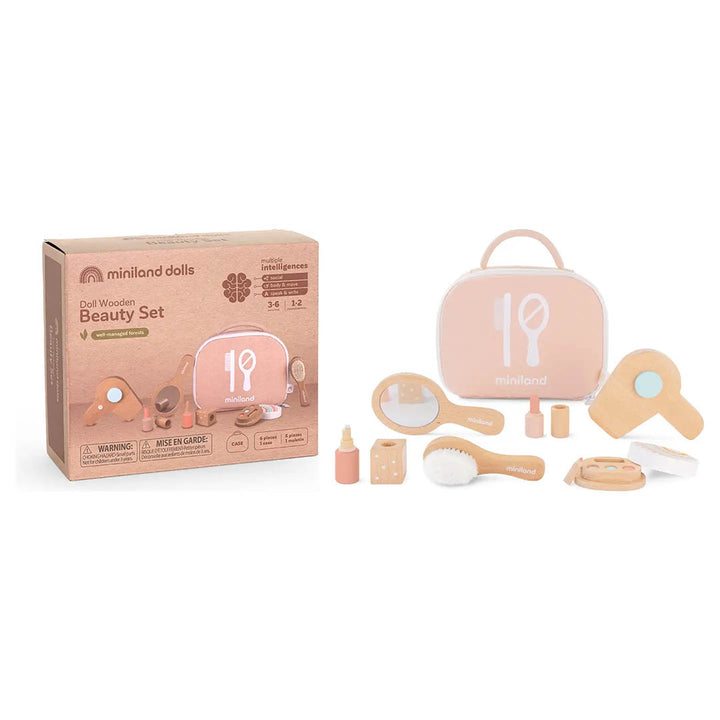 Eco Friendly Doll Wooden Beauty Set