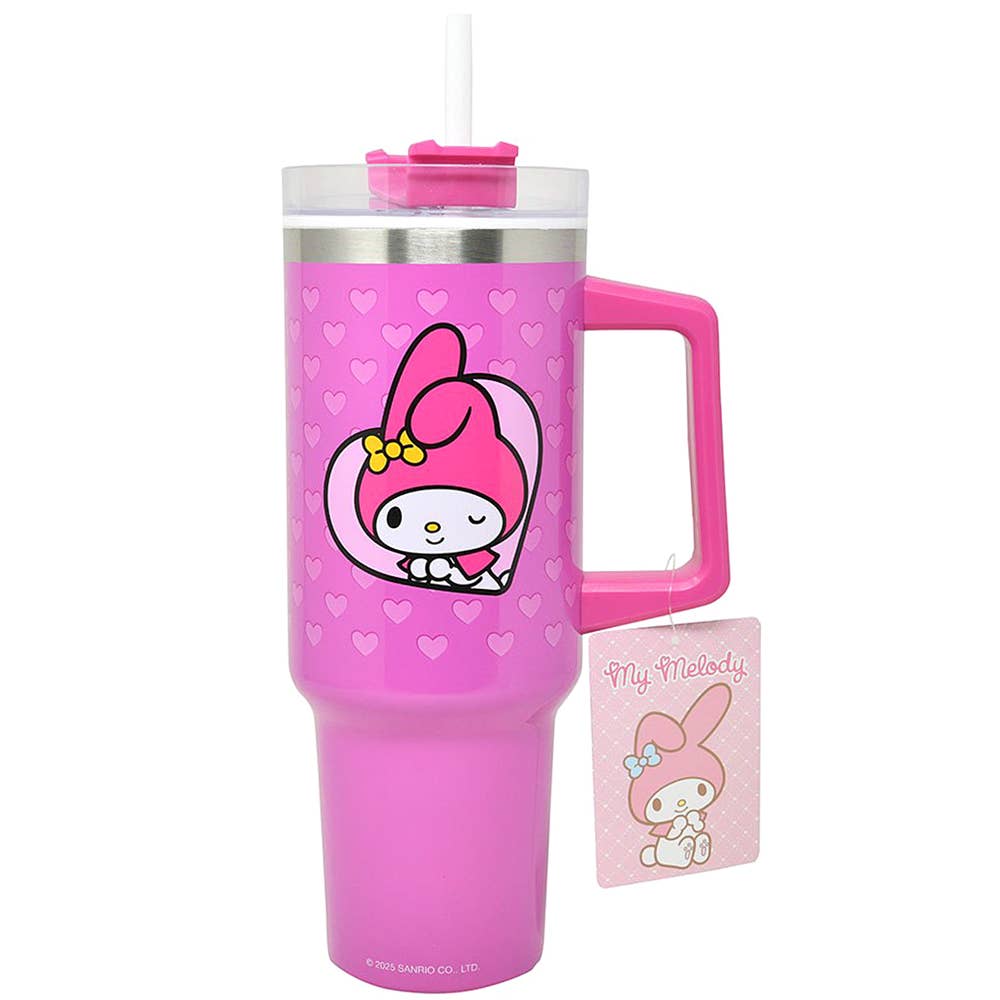 My Melody 40 oz Travel Tumbler