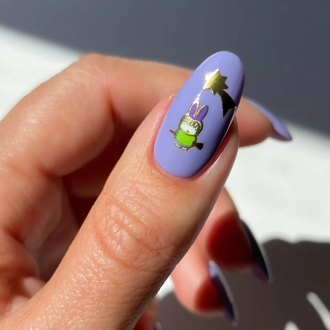 Nail Art Deco Stickers: Miffy's Halloween