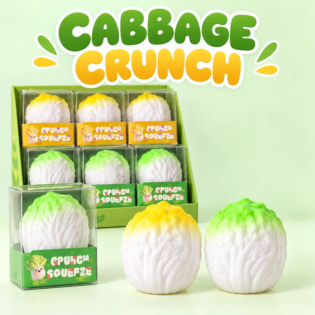 Crunchy Cabbage Squishy (ASMR Crunch)