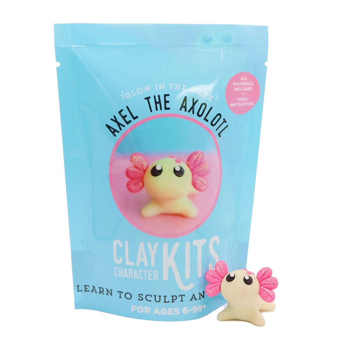 Axel the Axolotl Diy Polymer Clay Kit