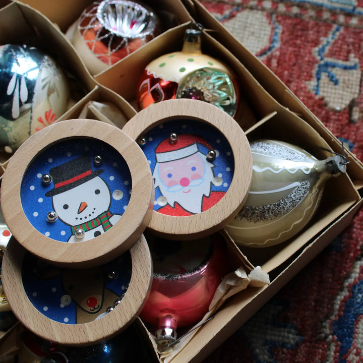 NEW Stocking Stuffers: Wooden Christmas Puzzle Game