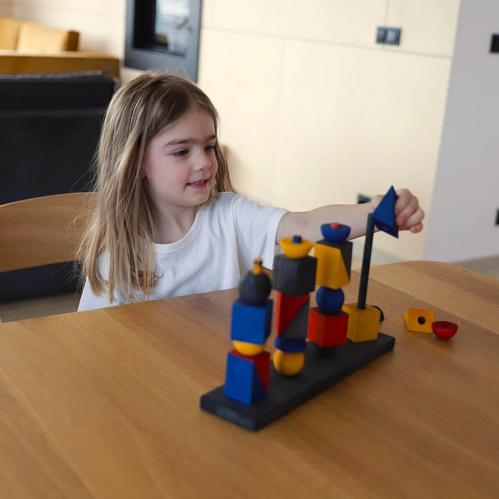 Wooden Story Modern Stacking Toy