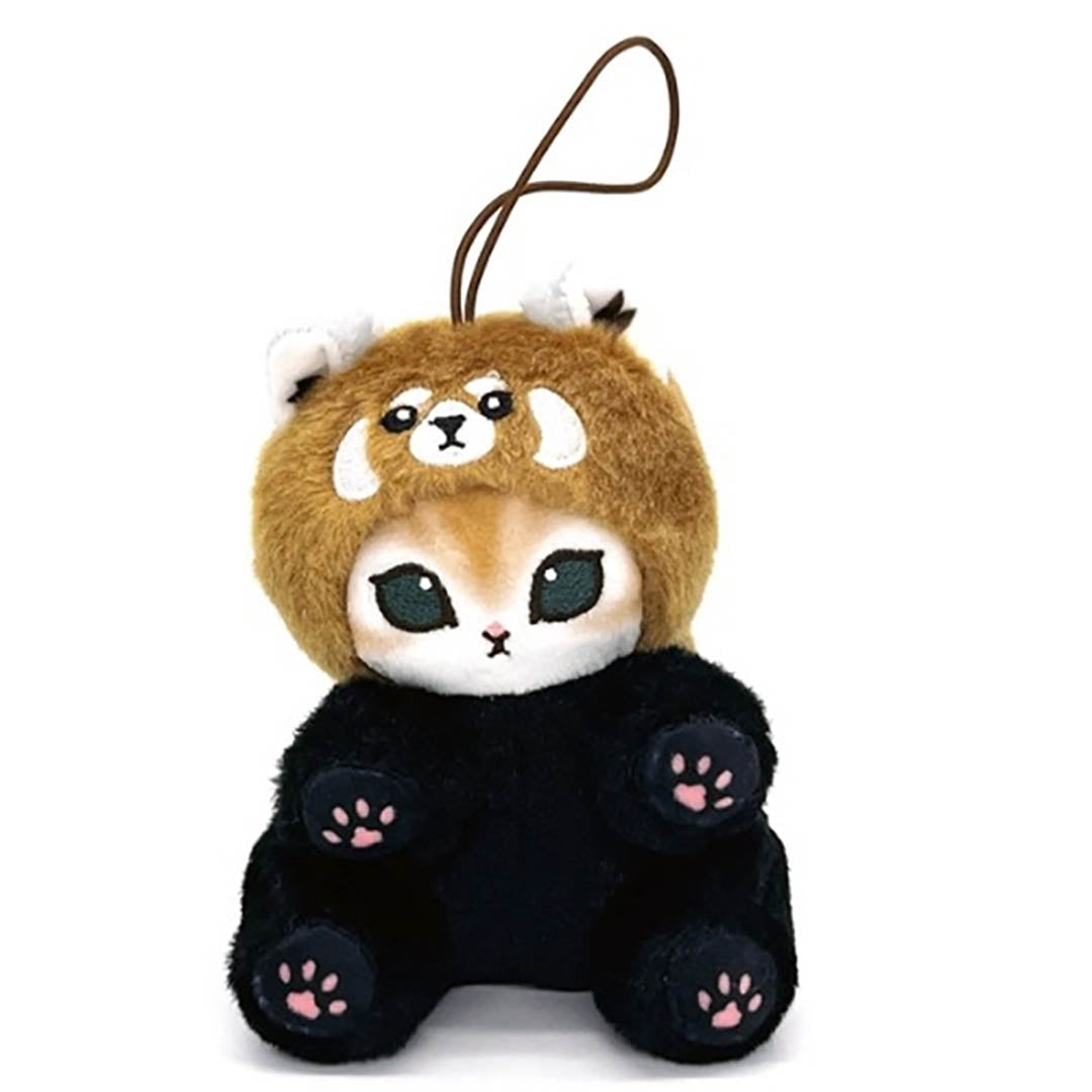 Limited Edition Mofusand Red Panda Cat Mascot Keychain