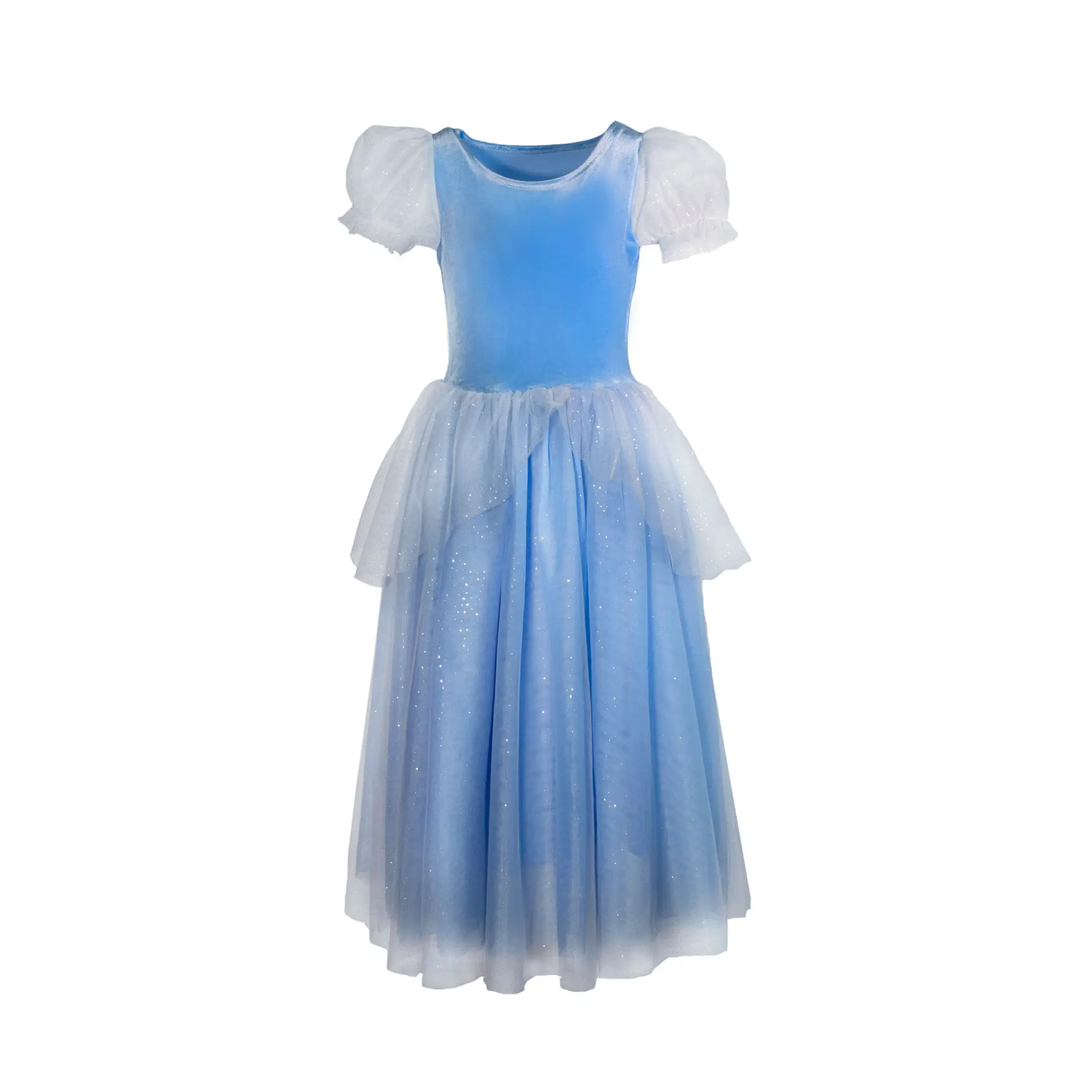 Heirloom Sensory Sensitive Princess Dress: Blue Cinderella