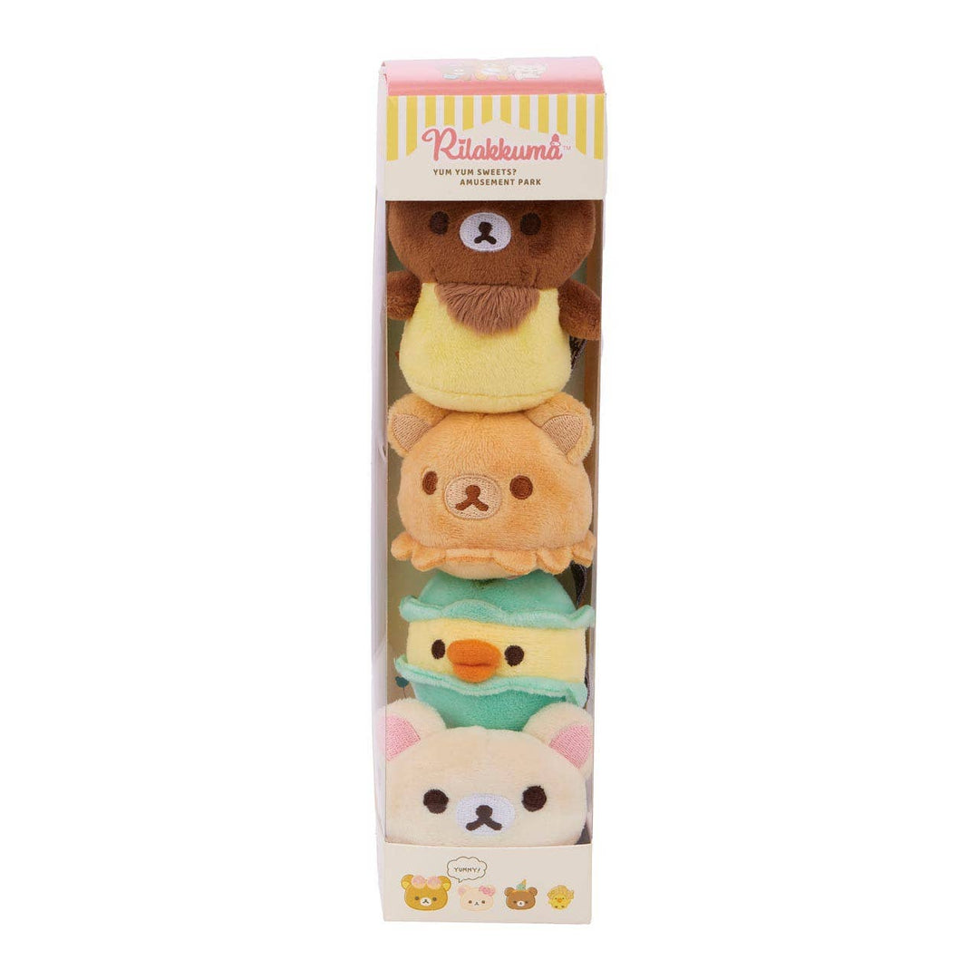 Rilakkuma Macaron Box Amusement Park Plush