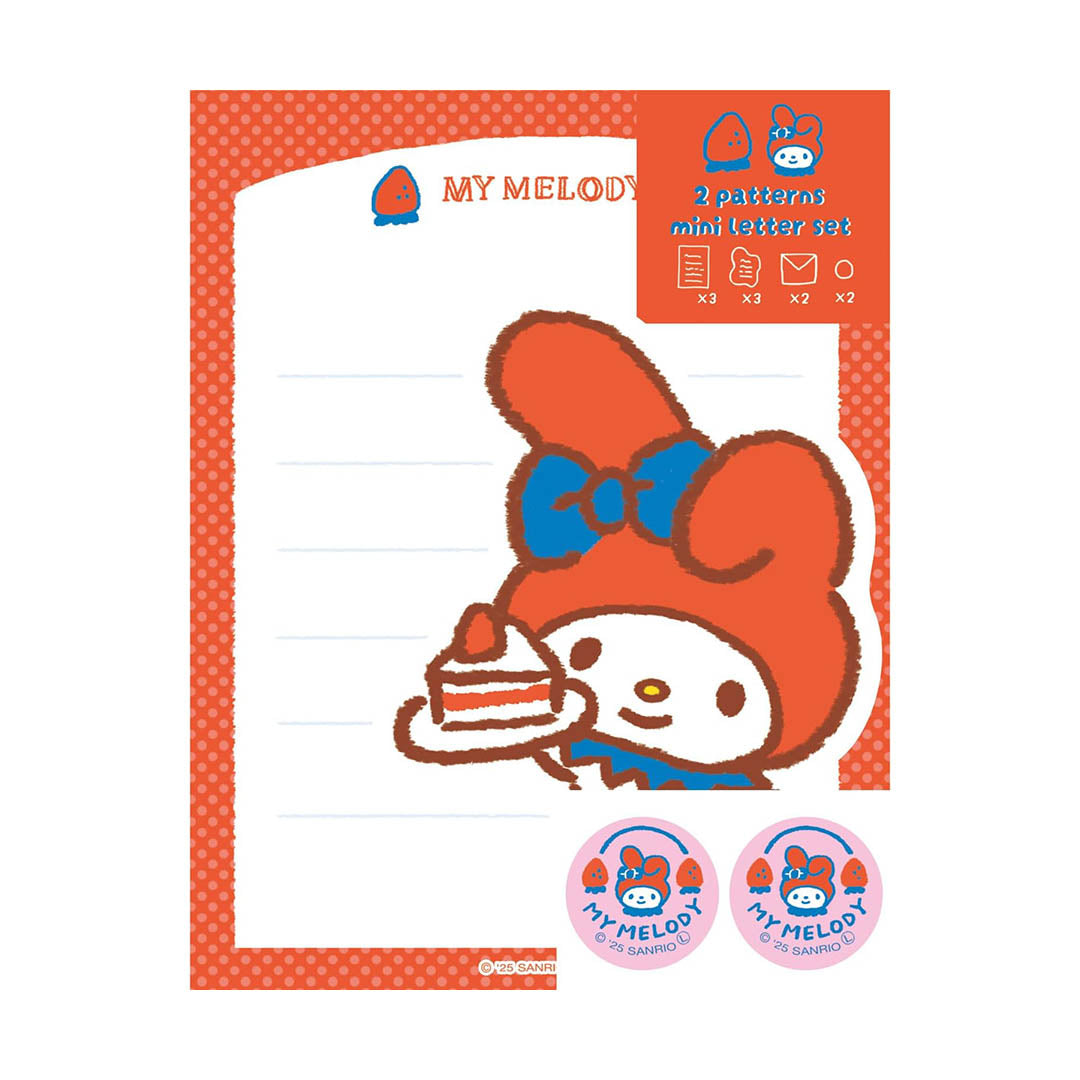 Sanrio Fruit Market Mini Letter Set - My Melody