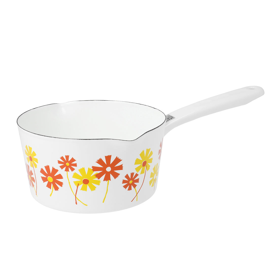 Retro Enamel Pan - Alice Orange