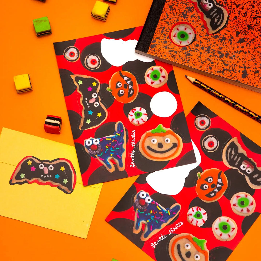 Halloween Cookies Sticker Sheet
