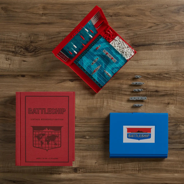 Battleship Vintage Game Bookshelf Edition