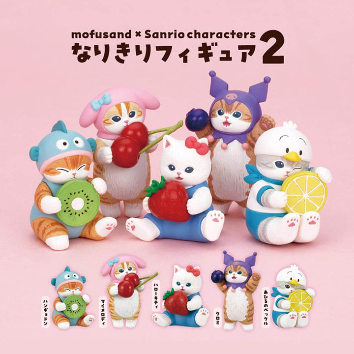 Mofusand X Sanrio Cosplay Fruits Blind Box Ver. 2