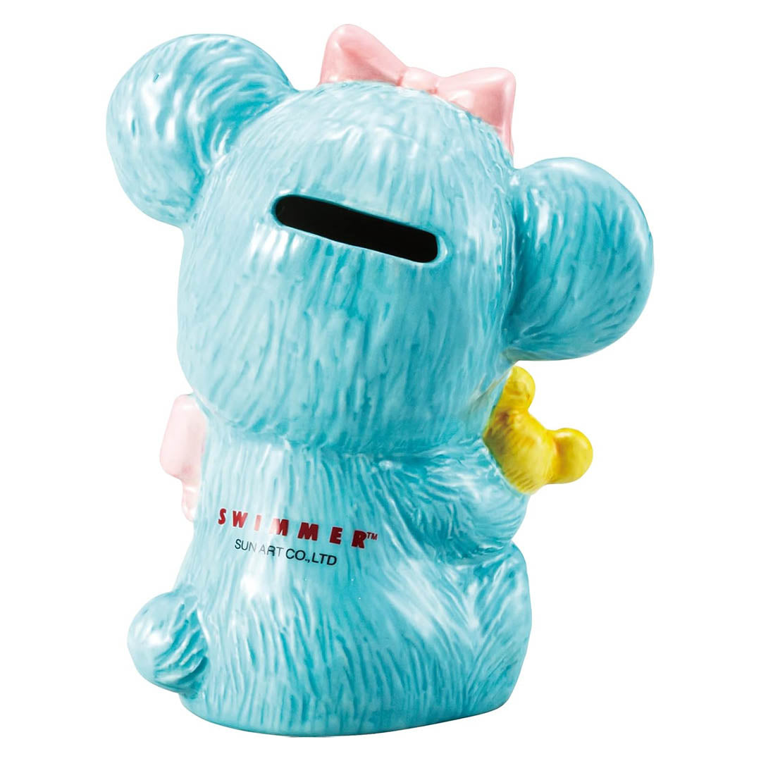 Swimmer Piggy Bank - Bear