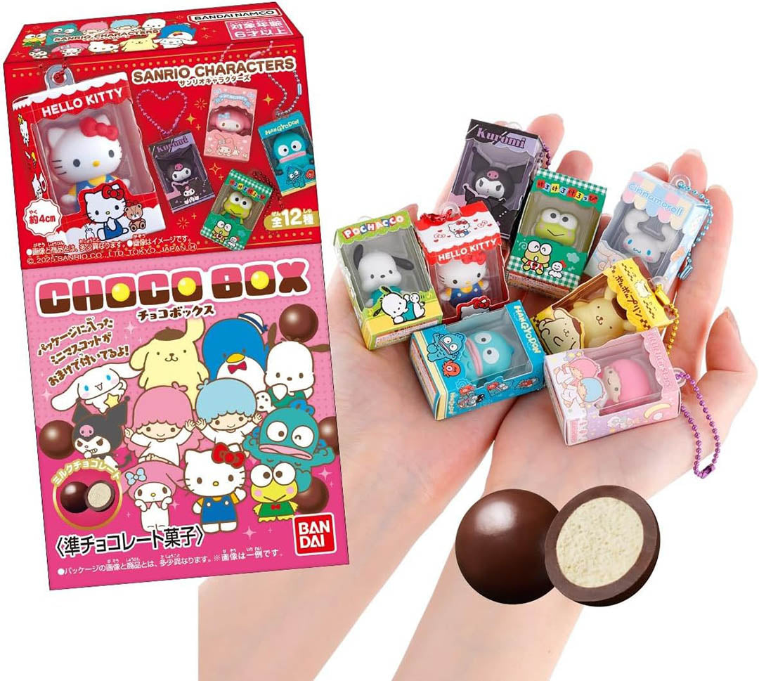 NEW Japanese Blind Box: Sanrio Characters Chocolate Box Figure Collection