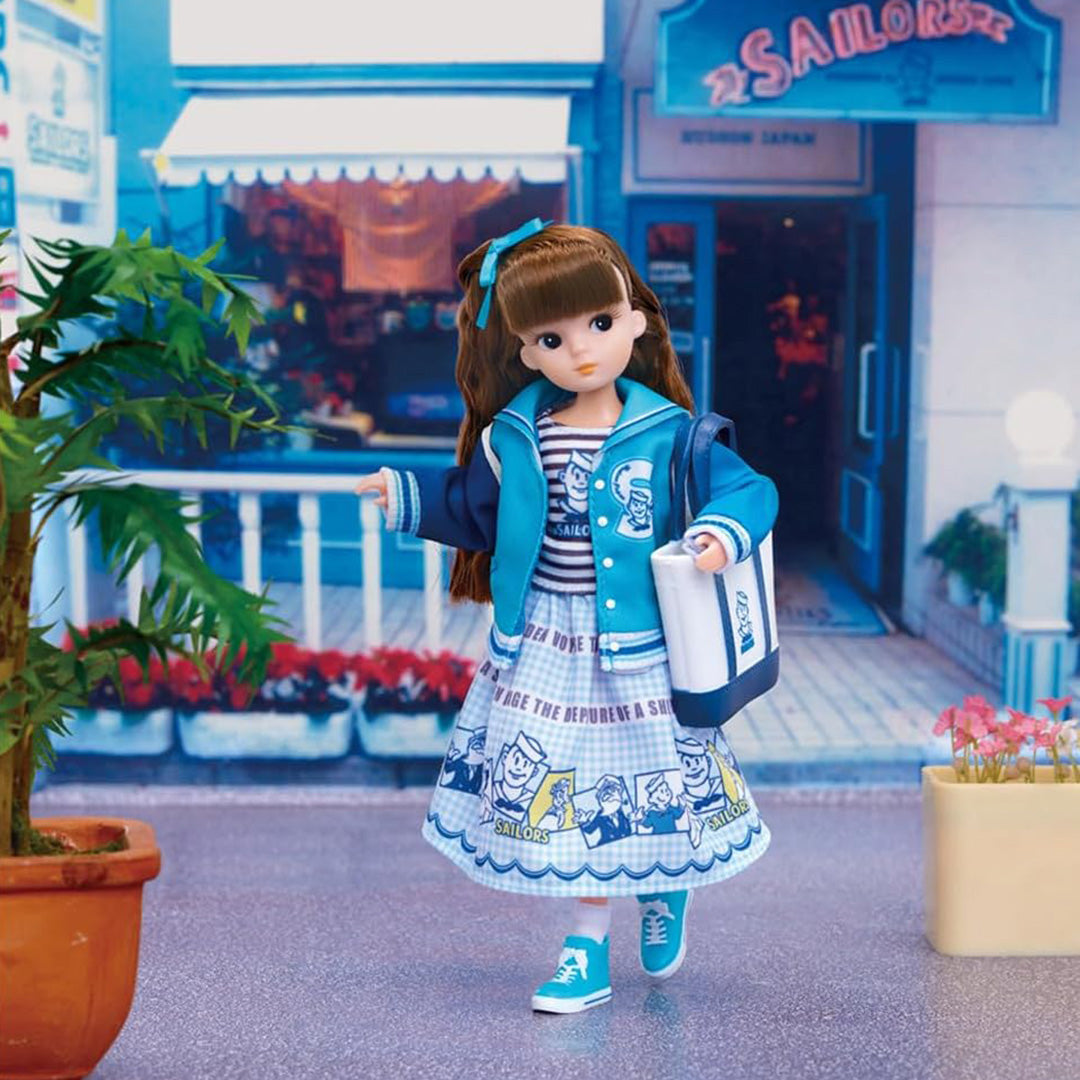 Licca Dolls: Retro Licca Doll with Sailors Outfit