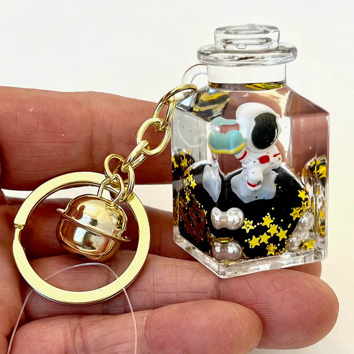 Astronaut Floaty Key Charm