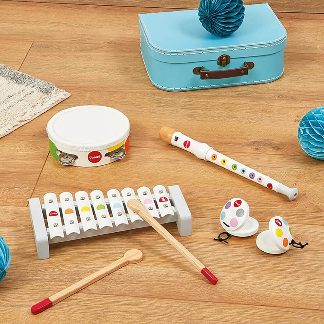 Wooden Confetti Music Set