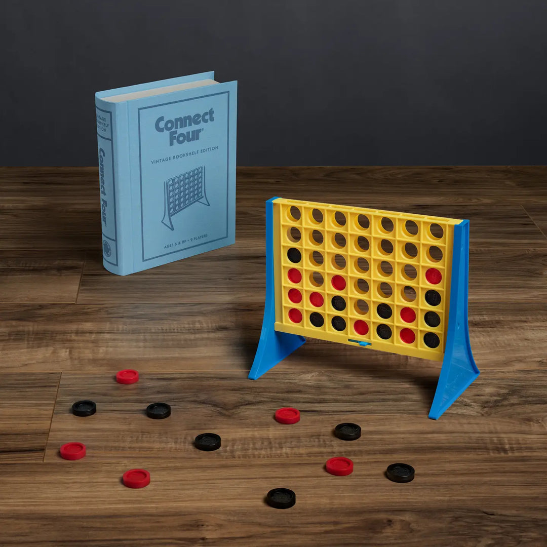 Connect 4 Vintage Game Bookshelf Edition