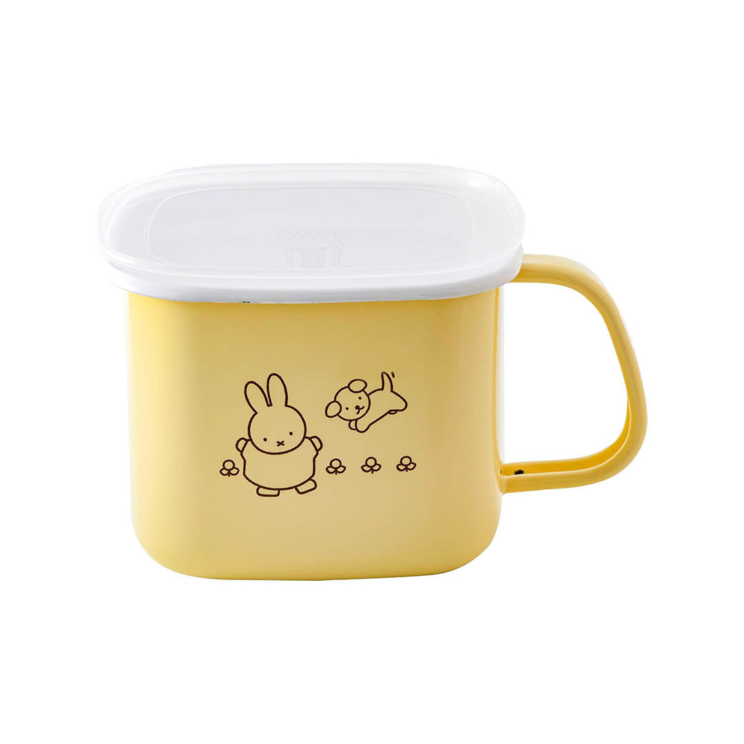 NEW Miffy Fuji-horo Enamel Storage Mug