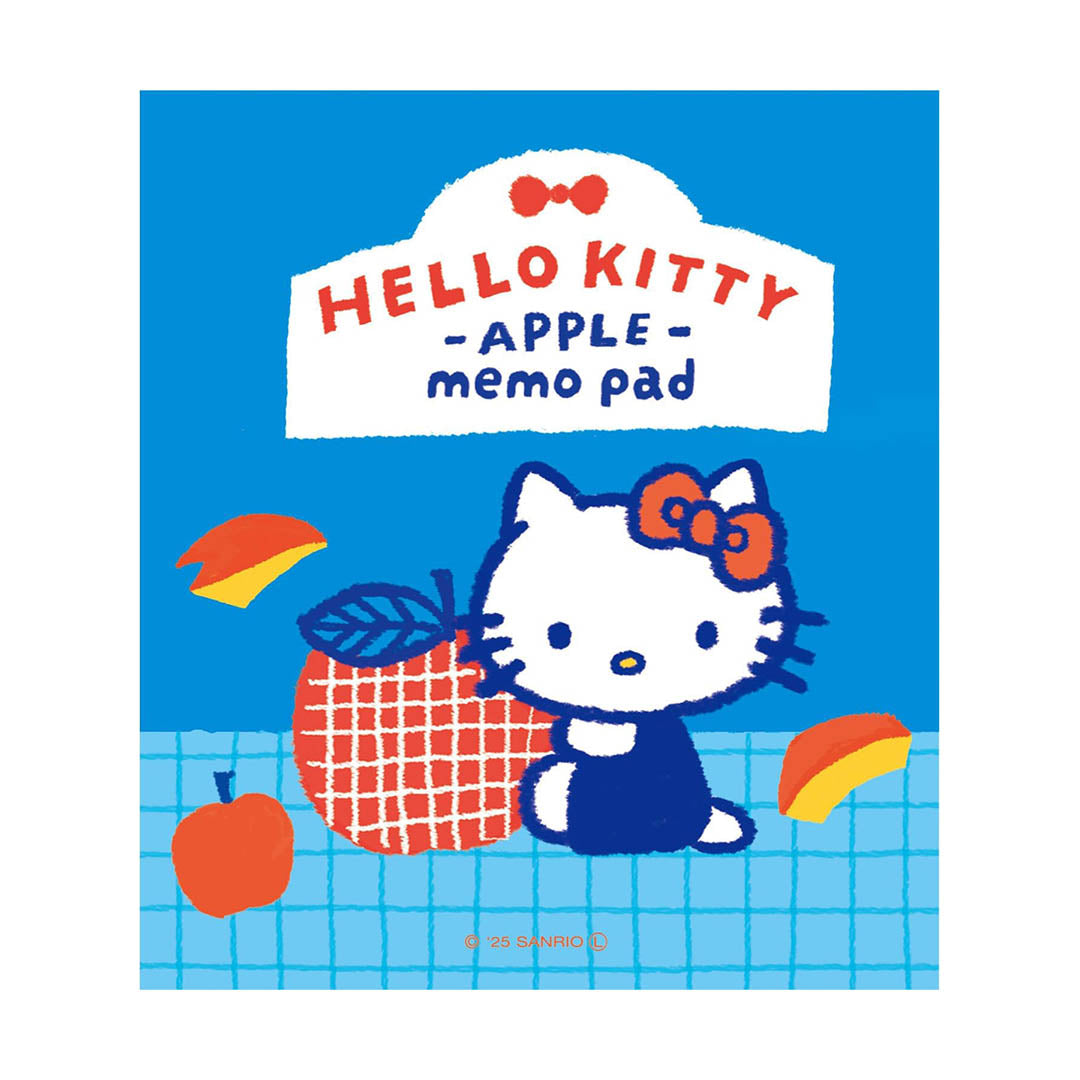 Hello Kitty Apple Memo Pad