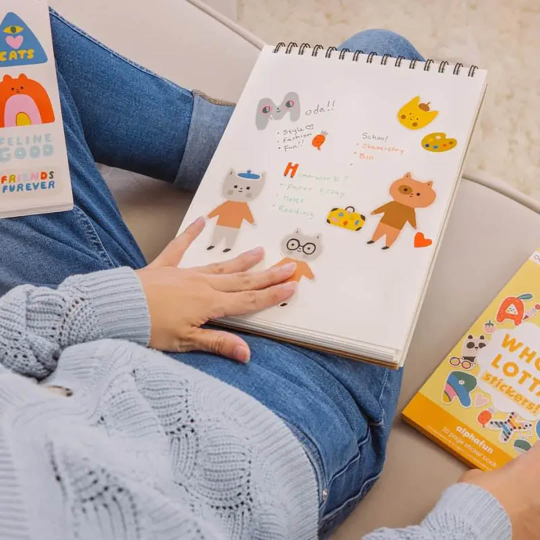 Stickiville X Suzy: Dress Up Cats - A Whole Lotta Sticker Book