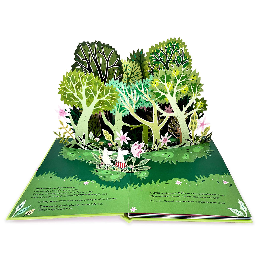 The Moomins Find a New Home Pop Up Book