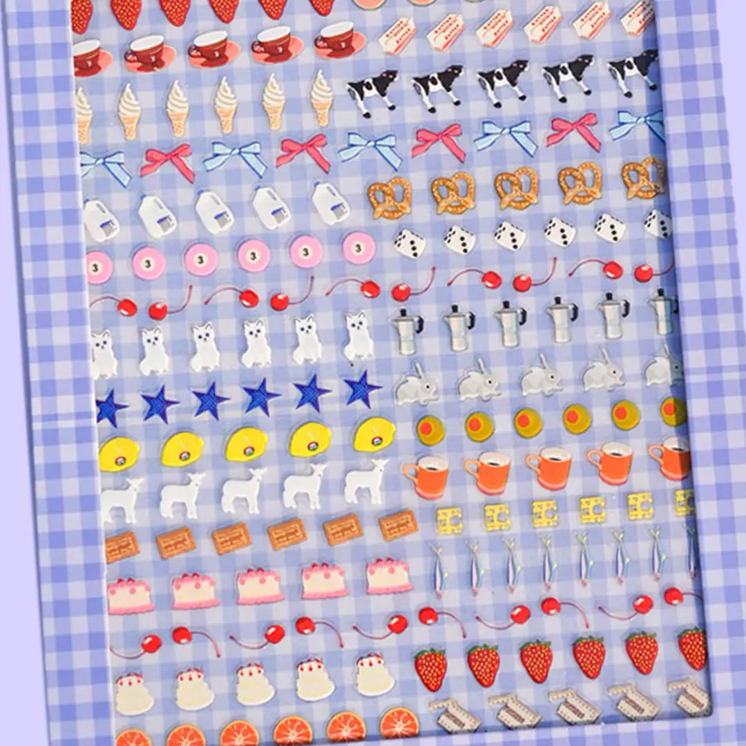 Nail Art Deco Stickers: Martina's Tiny Store x Deco Beauty