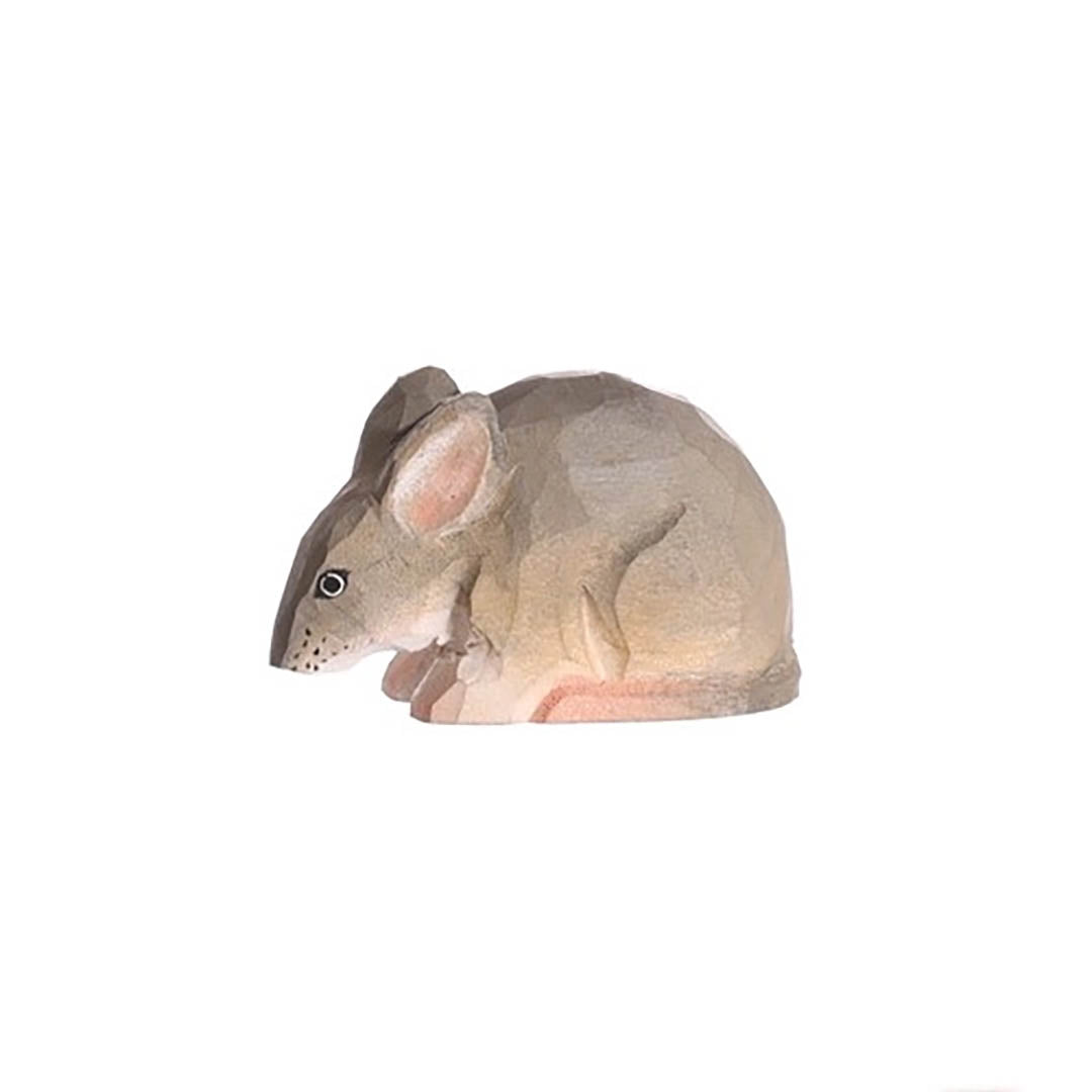 Wooden Mouse Animal Toy