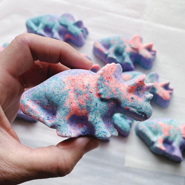 Triceratops Dino Bath Bomb (With Toy!)