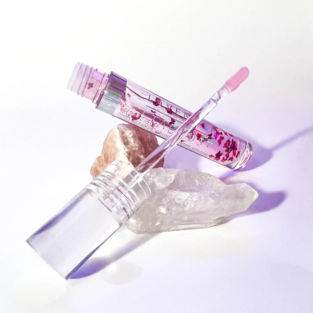Sparkle Cosmic Lip Gloss - Bubble Butterfly