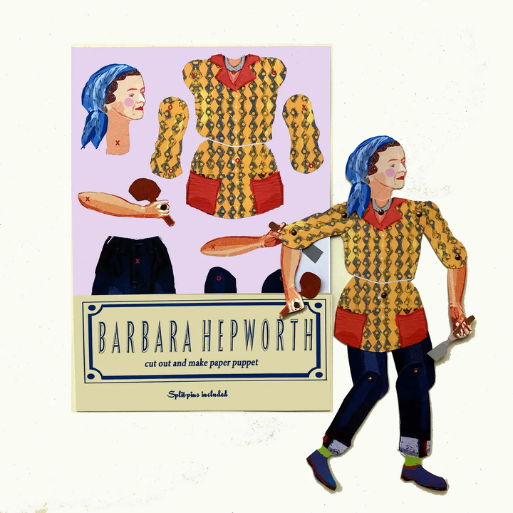 NEW Artist Paper Doll Kit: Barbara Hepworth