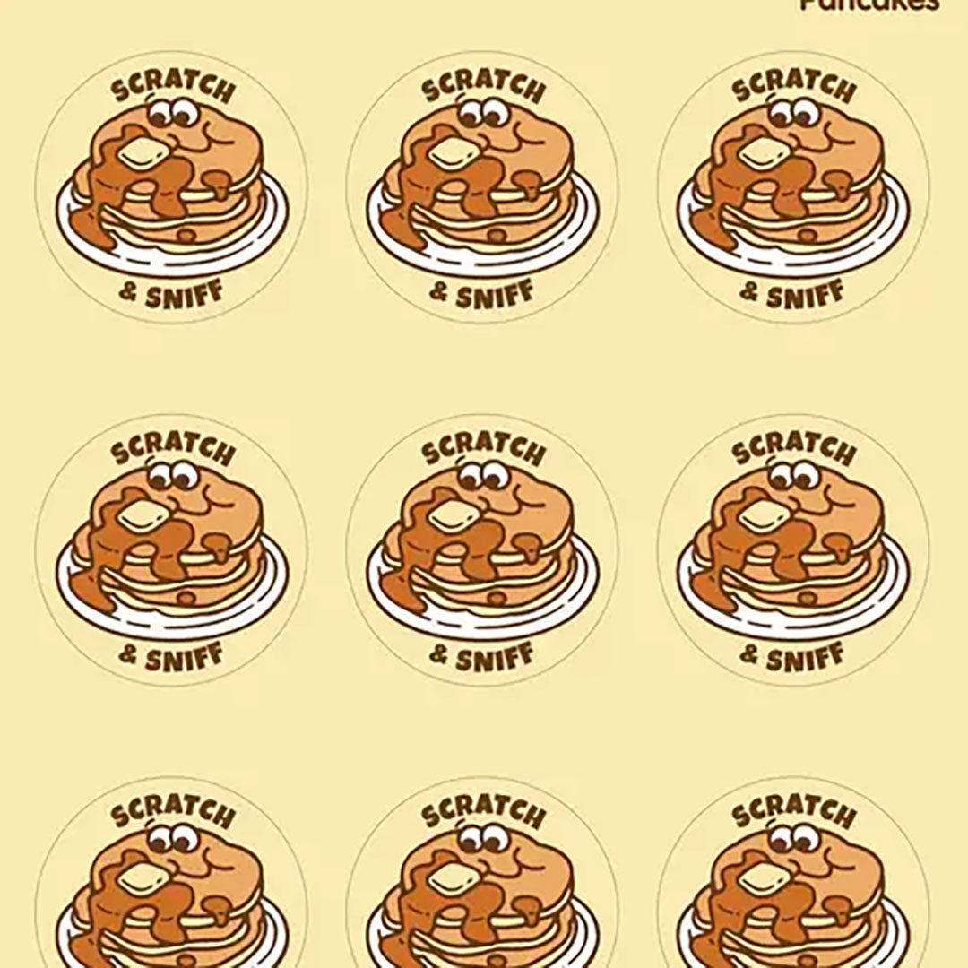 Pancakes Scratch & Sniff Stickers