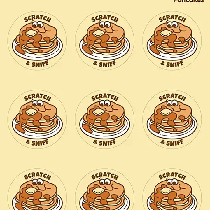 Pancakes Scratch & Sniff Stickers