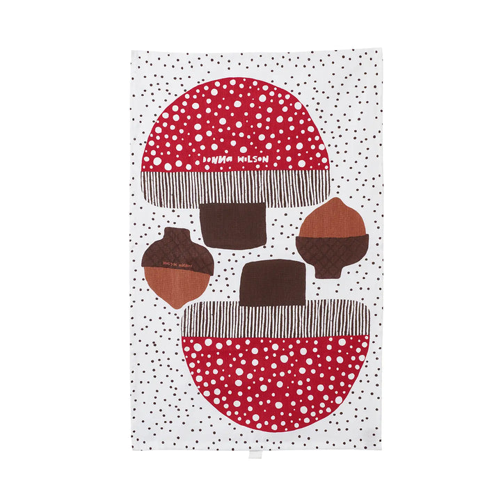 Mushroom Tea Towel Craft Kit