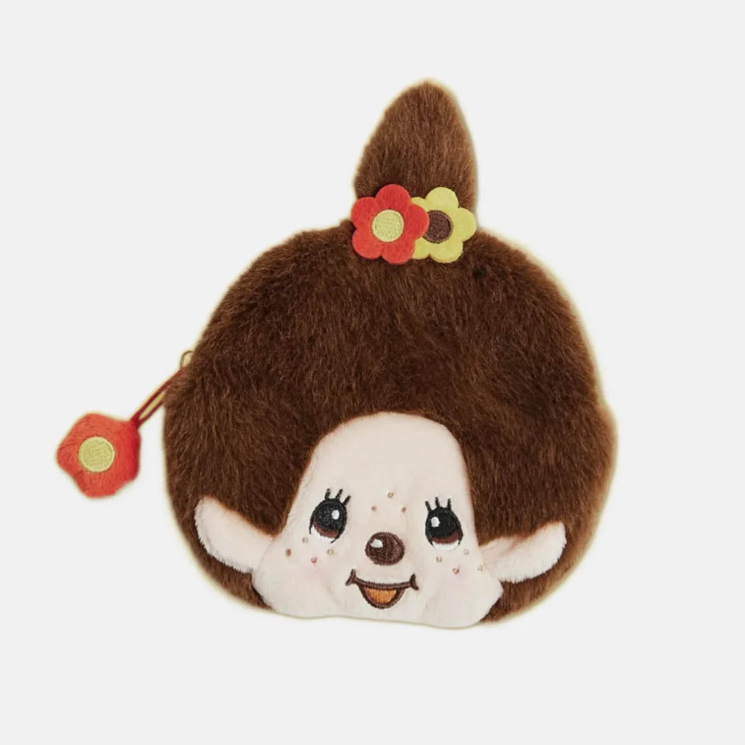 Monchhichi Monmate Plush Pouch Coin Purse